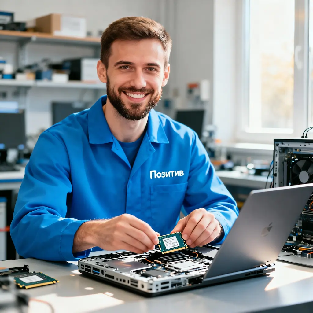 заменить HDD на SSD на ноутбуке в Шушарах
