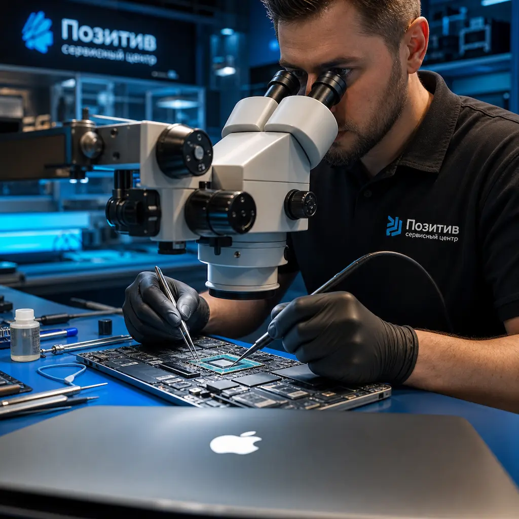 Замена видеокарты Apple MacBook в Шушарах
