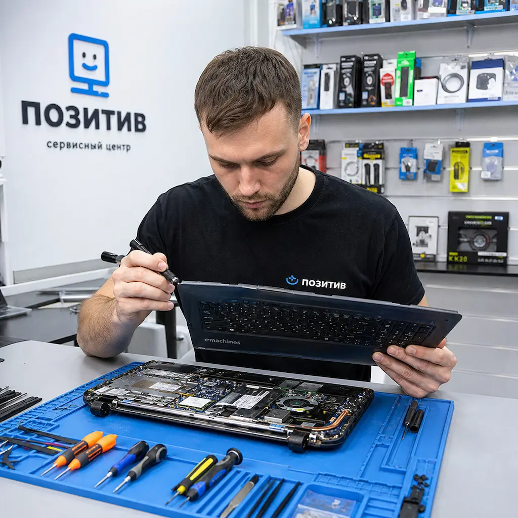 заменить клавиатуру на ноутбуке Emachines в Шушарах