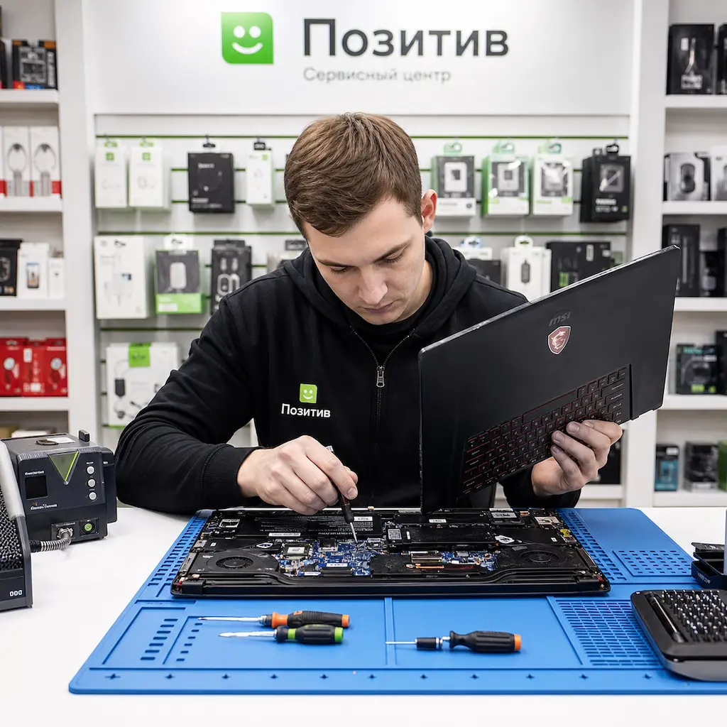 заменить клавиатуру на ноутбуке MSI в Шушарах