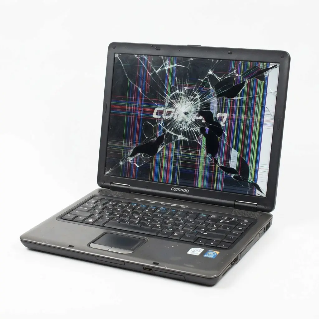 поменять матрицу ноутбука Compaq в Шушарах