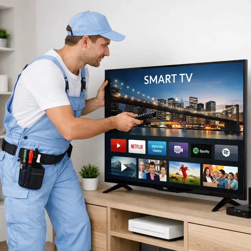 Как вызвать мастера для настройки Smart TV в Шушарах