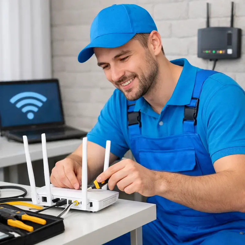 Настройка Wi - Fi в Шушарах