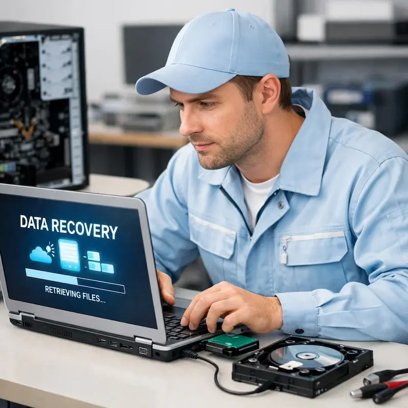 Восстановление данных и файлов в Шушарах