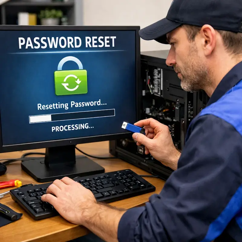 Удаление пароля на компьютере в Шушарах