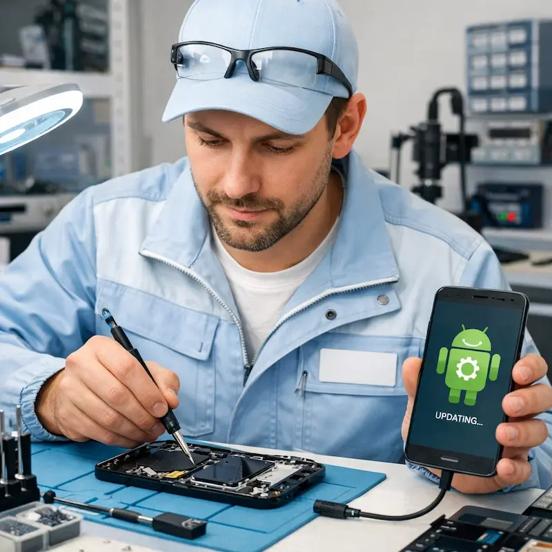Настройка системы Android в Шушарах