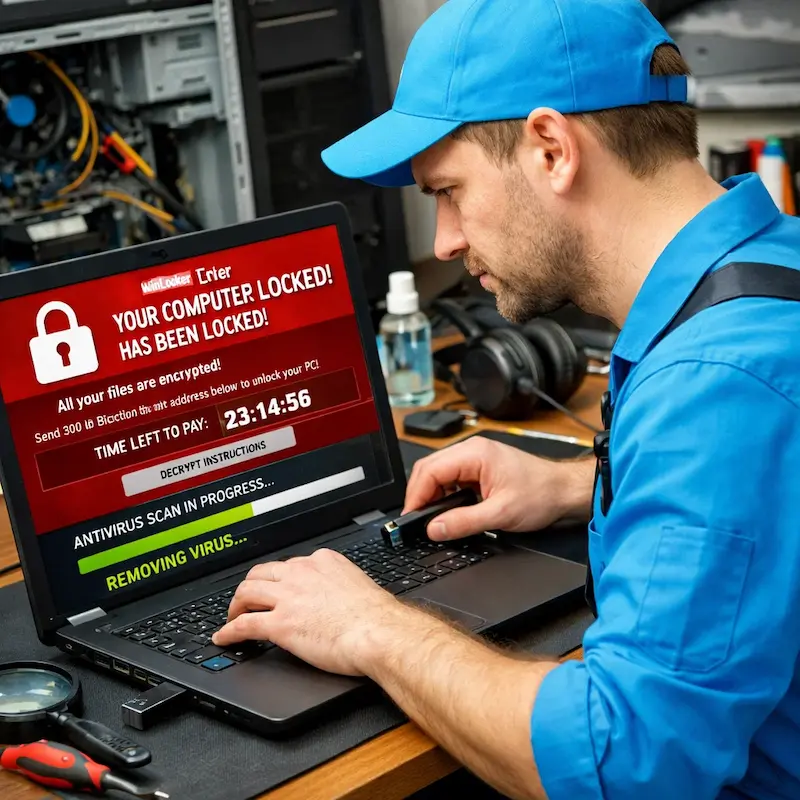 Удалить винлокер в Шушарах